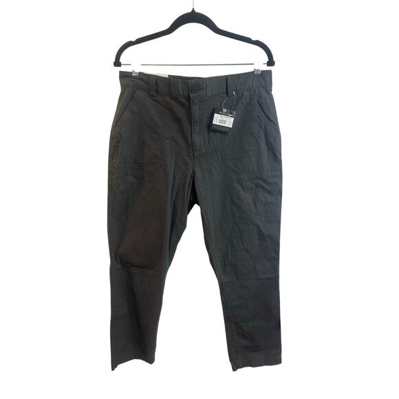 Eddie Bauer Pants - Eddie Bauer NWT Adveturer Ripstop Ankle Sz 10 Gray Straight Pants